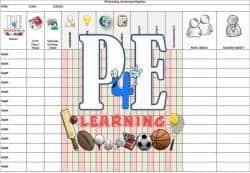PE Assessment Register Templates – PE4Learning